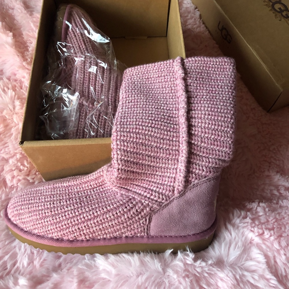 UGG BRAND NEW  crocheted boots
